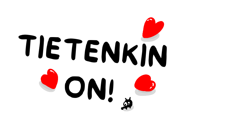 TEksti, tietenkin on